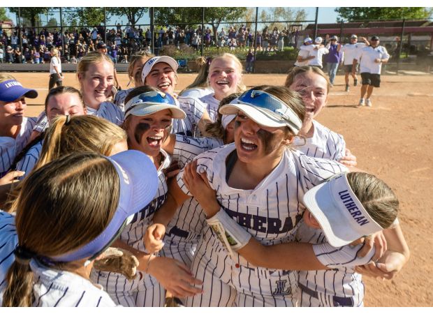 Lutheran dominates in 4A softball, earning fourth consecutive championship with 1-0 victory against Windsor led by pitcher Annie Schroeder.