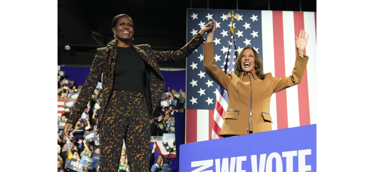 Michelle Obama urges public to take their lives seriously in support of Kamala Harris.