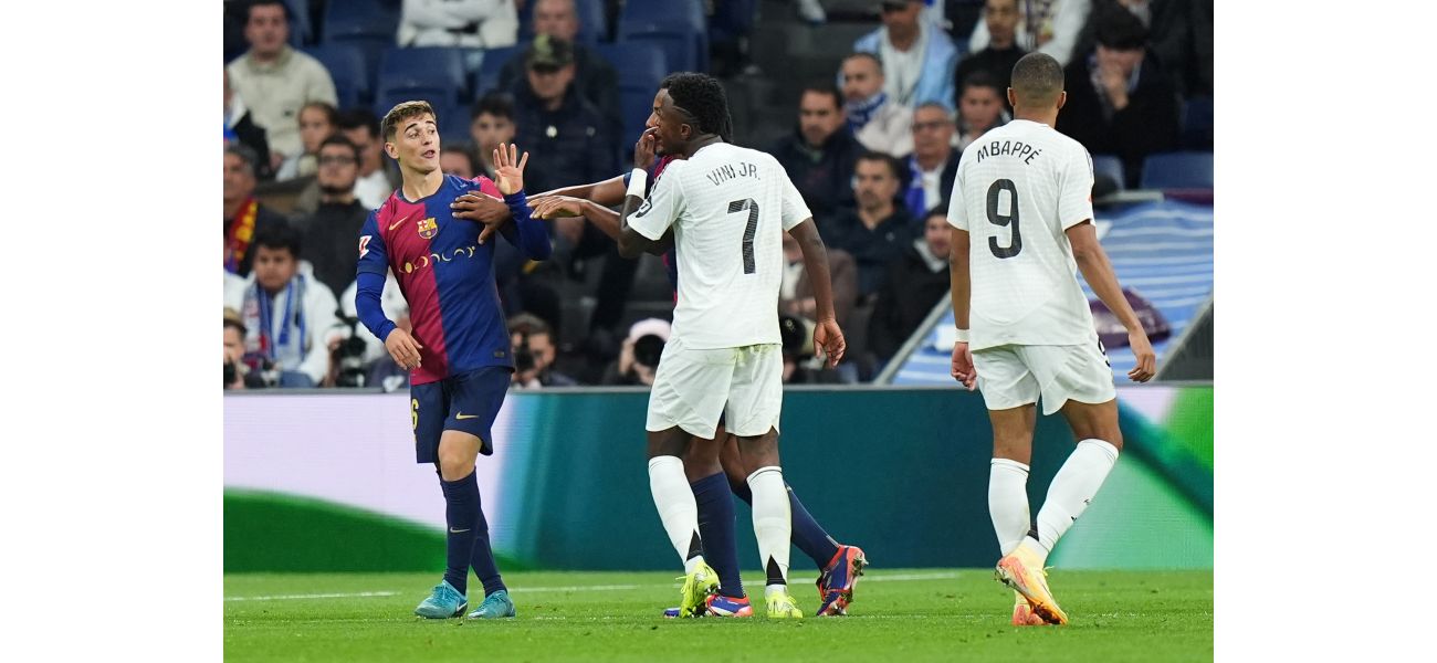 Young soccer star Vinicius Junior responds to a Barcelona player's criticism by reminding them of his potential to win the prestigious Ballon d'Or award.