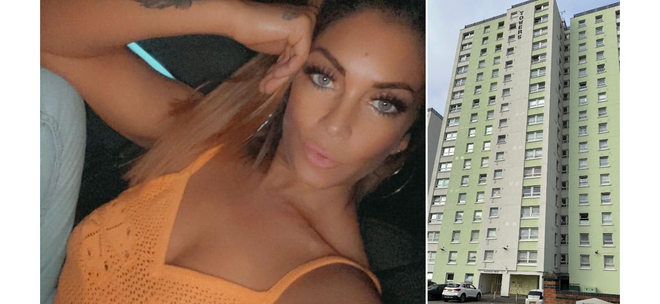 Woman fatally falls from tower block window while smoking.