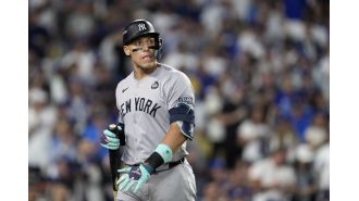 Rookie Aaron Judge struggles in his first World Series, causing the Yankees to struggle as well.