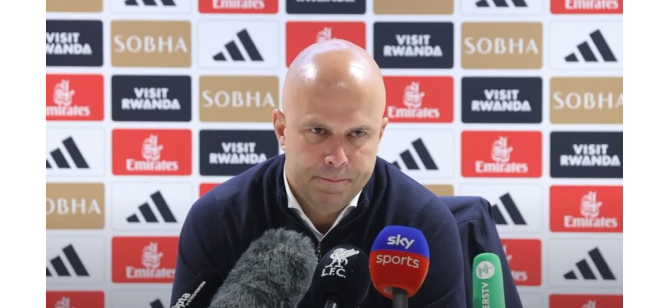 Arne Slot complained about Arsenal's tactic during their draw with Liverpool, calling it a 
