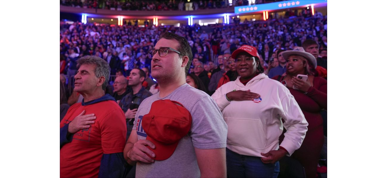 Trump getting ready for huge event at Madison Square Garden