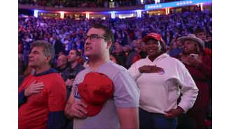 Trump getting ready for huge event at Madison Square Garden