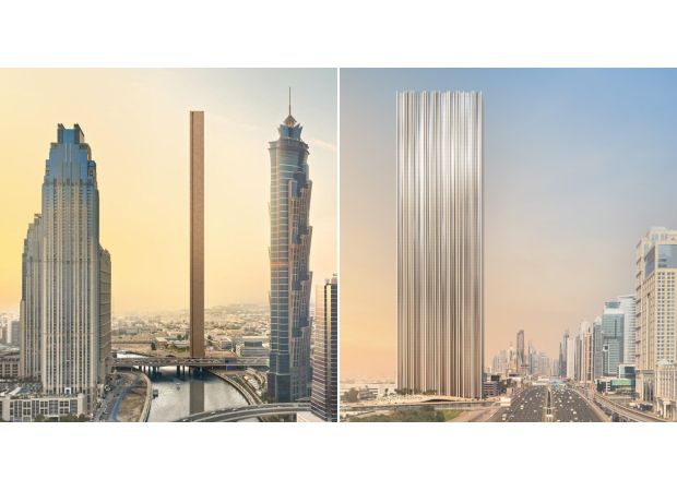 New, slender skyscraper reaches 380m and has just one narrow flat inside.