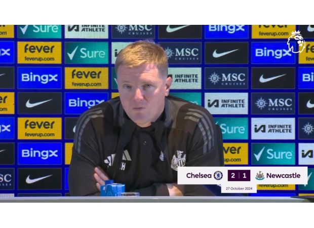 Howe says Chelsea players caused issues for Newcastle.