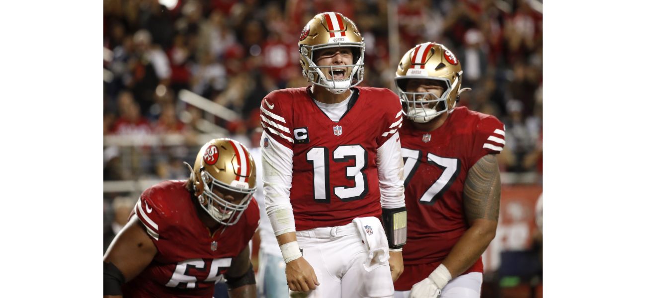 The 49ers expressed satisfaction in defeating the Cowboys once again.