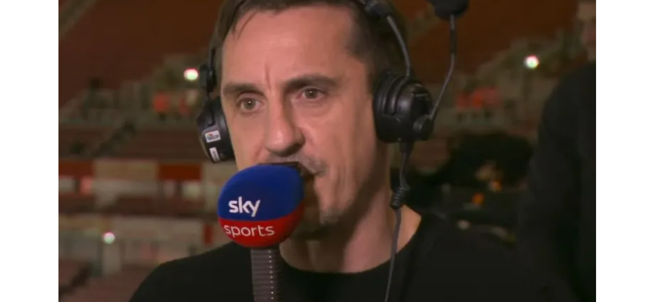 Neville suggests referees are plotting against Man Utd following incident with West Ham.