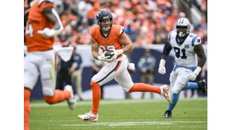 Trautman's standout game highlights Broncos tight ends' success.