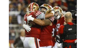 San Francisco 49ers narrowly beat Dallas Cowboys in photos.