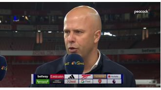 Slot praises Arsenal player after tie with Liverpool, calling them 