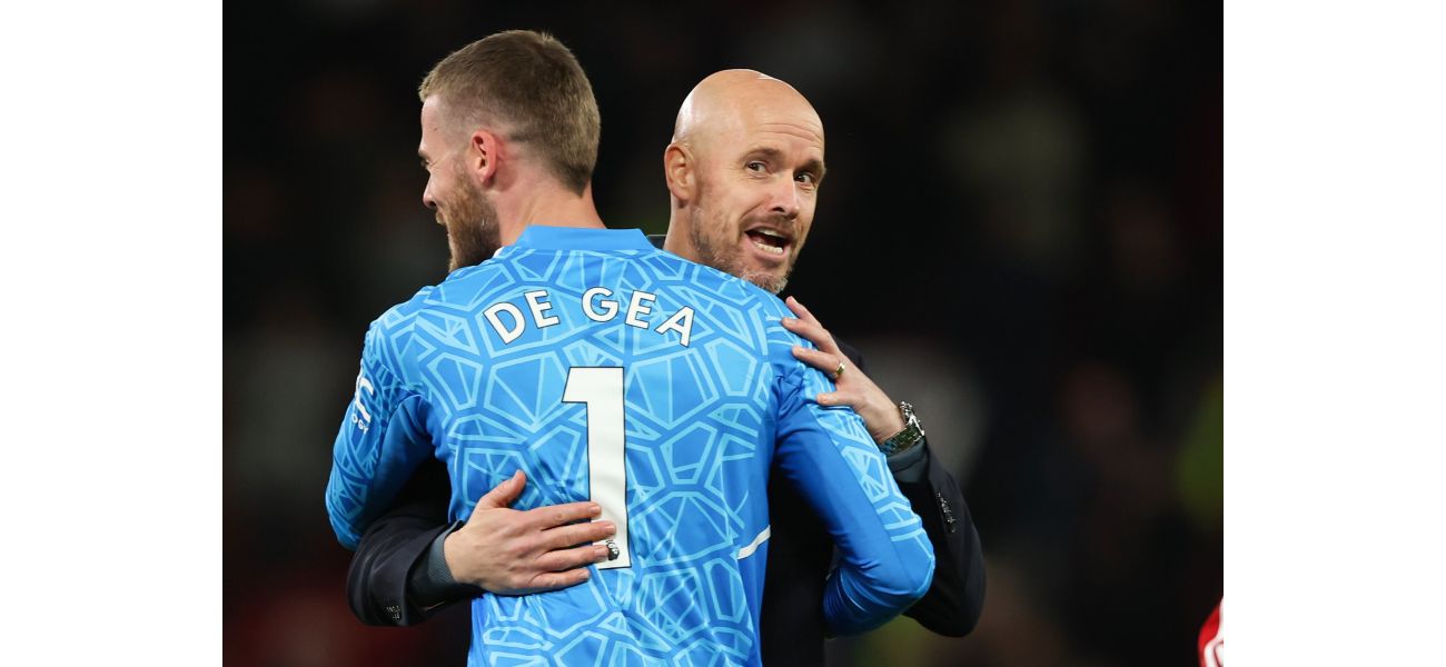 David de Gea responds to news of Manchester United firing Erik ten Hag.