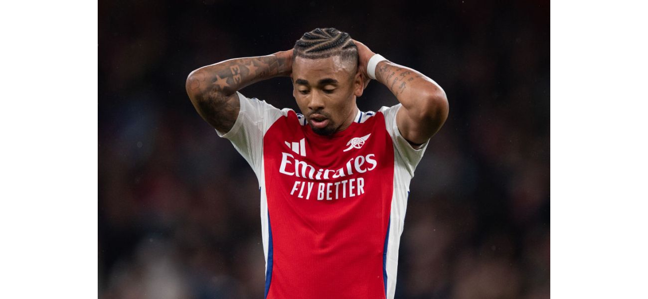 Arsenal rejected ambitious approach for Gabriel Jesus, as stated by club president.