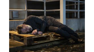 Main character from Coronation Street meets unfortunate end, dying from freezing.