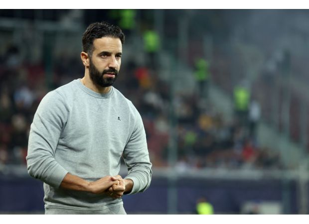 Amorim addresses rumors about being linked to Man Utd job following ten Hag's departure.