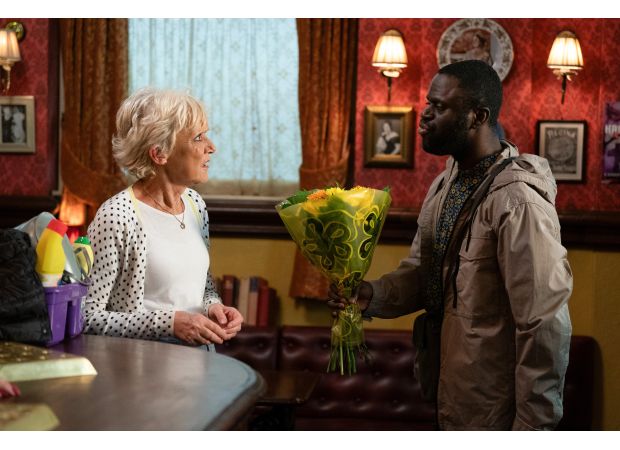 Unlikely EastEnders characters form friendship after rough beginning.