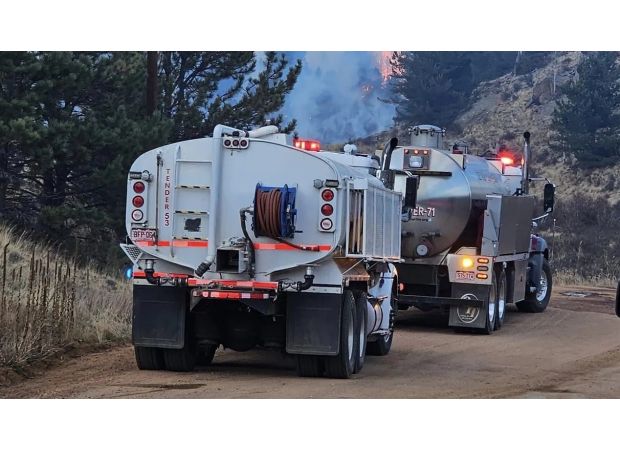 About 700 houses forced to evacuate due to wildfire in Teller County.
