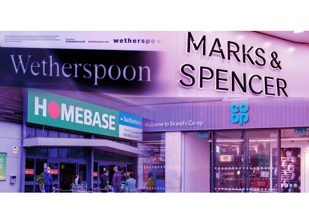 Homebase and M&S, along with other stores, will be closing in November.