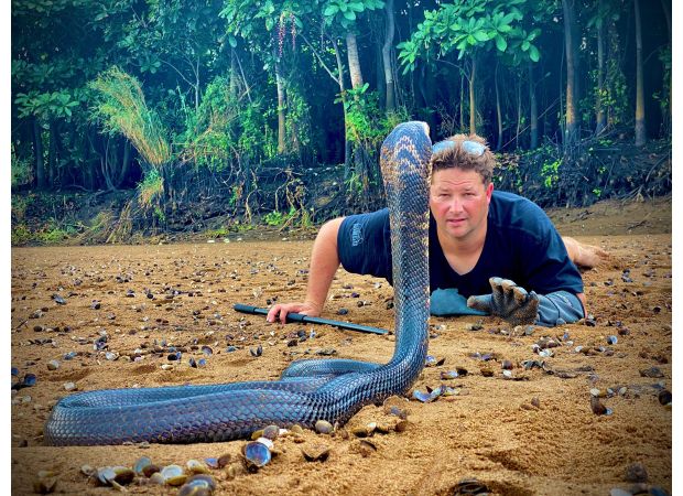 Popular YouTube personality known as 'South Africa's Steve Irwin' passes away following a cobra bite.