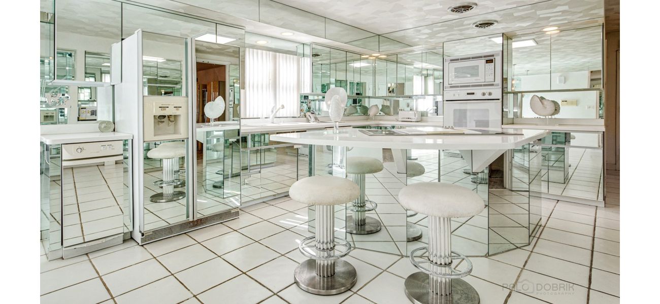 A house worth £900,000 has an extravagant interior that has people convinced it belongs to a wealthy and sexually active couple.