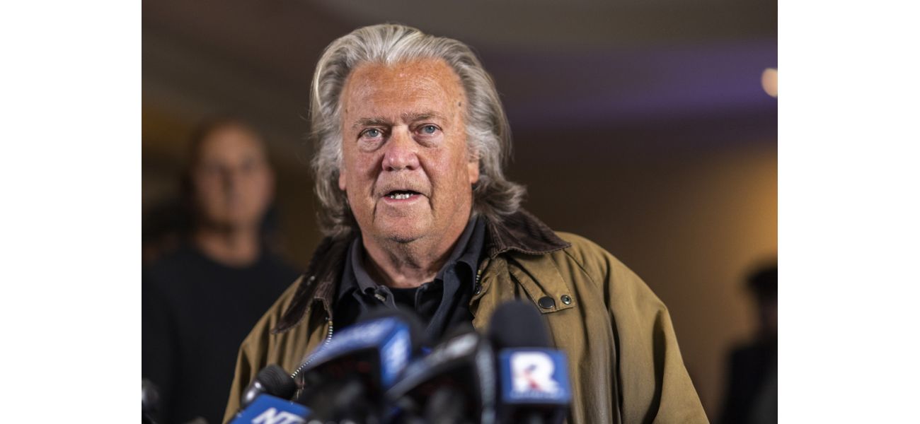 Former Trump advisor Bannon freed from jail, ready to assist in campaign victory.