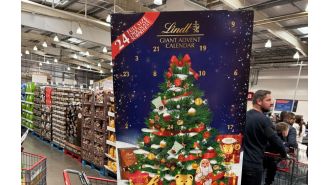 Lindt's advent calendar is being criticized as a scam as it is being sold for £180.