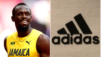 Adidas has signed a 16-year-old sprinter who is being hailed as the next Usain Bolt.