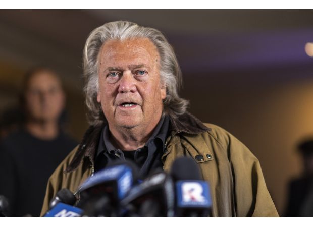 Former Trump advisor Bannon freed from jail, ready to assist in campaign victory.