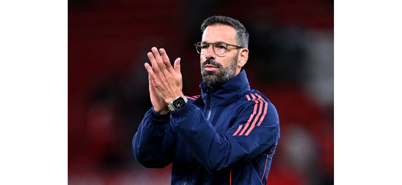 Ruud van Nistelrooy speaks out about Manchester United firing Erik ten Hag.