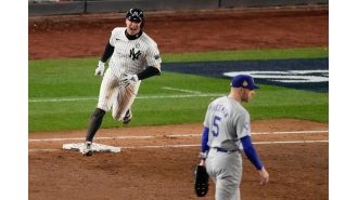 Yankees rally after Freeman's homer, Volpe's slam leads to 11-4 win over Dodgers, forcing Game 5 of World Series.