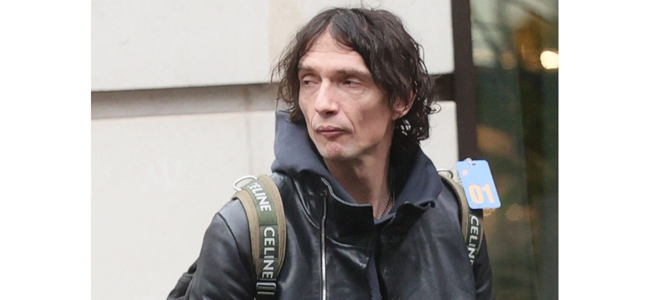 A famous rock star from the 2000s was seen in public with a much more subdued appearance than usual.