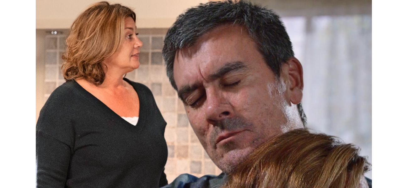 Cain has a difficult time saying goodbye to Moira as Emmerdale announces her departure.