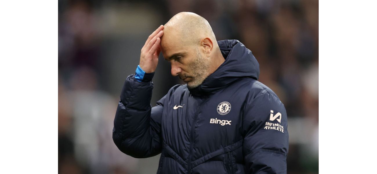Maresca says Palmer's exclusion was due to Chelsea's loss against Newcastle.