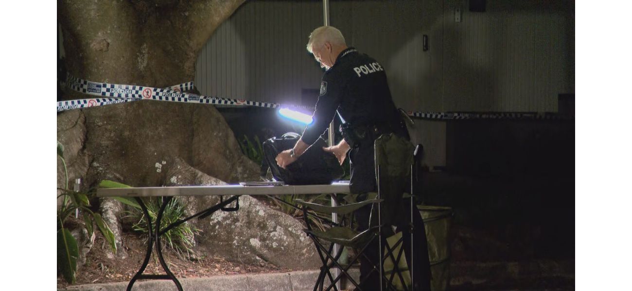 Police are searching for a shooter following a break-in where a resident was injured.