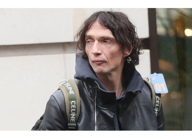 A famous rock star from the 2000s was seen in public with a much more subdued appearance than usual.