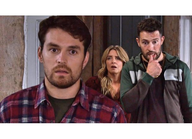 Mack on Emmerdale uncovers a shocking truth about Charity and Ross, with a surprising twist.