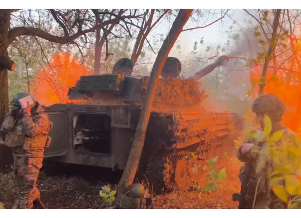 Soldiers from North Korea wear Russian uniforms as they make their way to Ukraine.