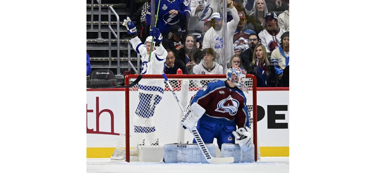 Short-handed Avalanche lose to Lightning after slow start.