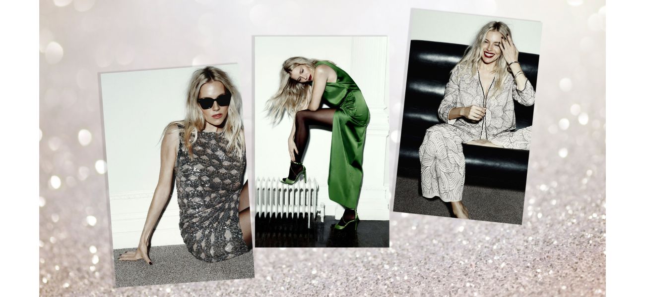 M&S teams up with Sienna Miller for new line of retro-inspired fashion.