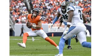 Broncos rookie QB Bo Nix does not want to be compared to Baltimore's two-time MVP quarterback Lamar Jackson.