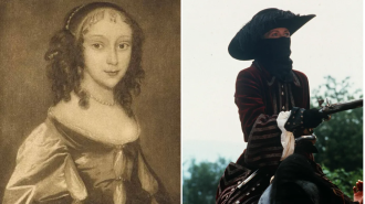 A legendary ghost, known as the 'Wicked Lady', haunts the countryside and frightens the nearby residents.