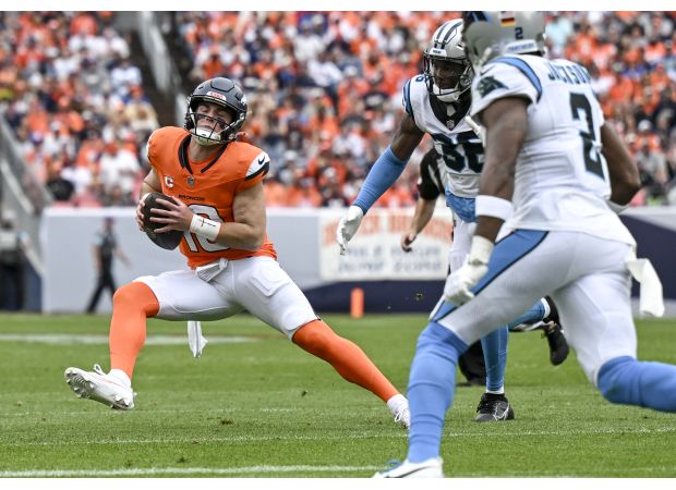 Broncos rookie QB Bo Nix does not want to be compared to Baltimore's two-time MVP quarterback Lamar Jackson.