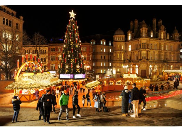 A new regulation has been implemented at the Christmas market to prevent excessive drinking.