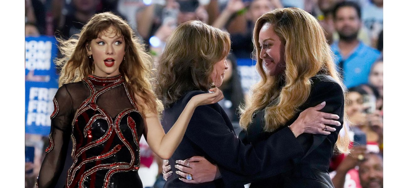 Do Beyonce and Taylor Swift's public political support have any impact?