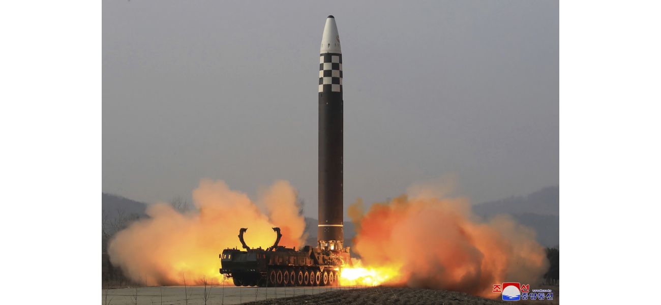 North Korea fires missile capable of reaching US