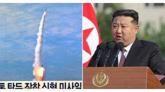 Kim Jong Un rejoices over successful launch of 'most formidable missile in the world'.