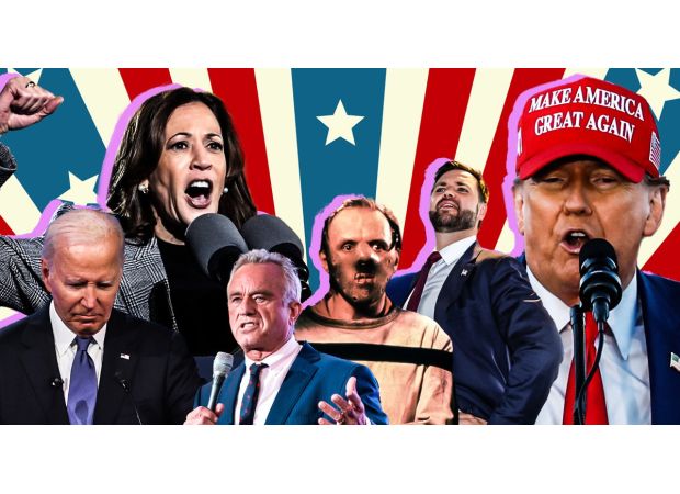 A list of the most uncomfortable moments during the 2024 US Election.