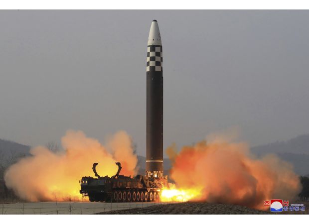 North Korea fires missile capable of reaching US