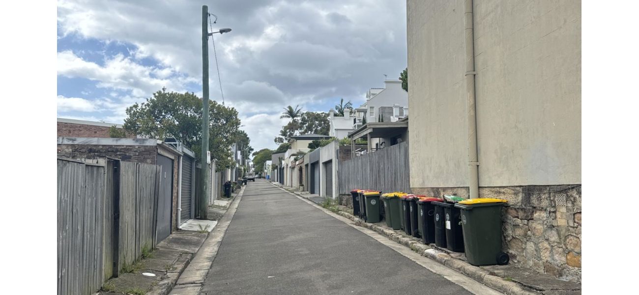 City official monitors neighborhoods for violators who may face $220 penalty for not following waste disposal regulations.