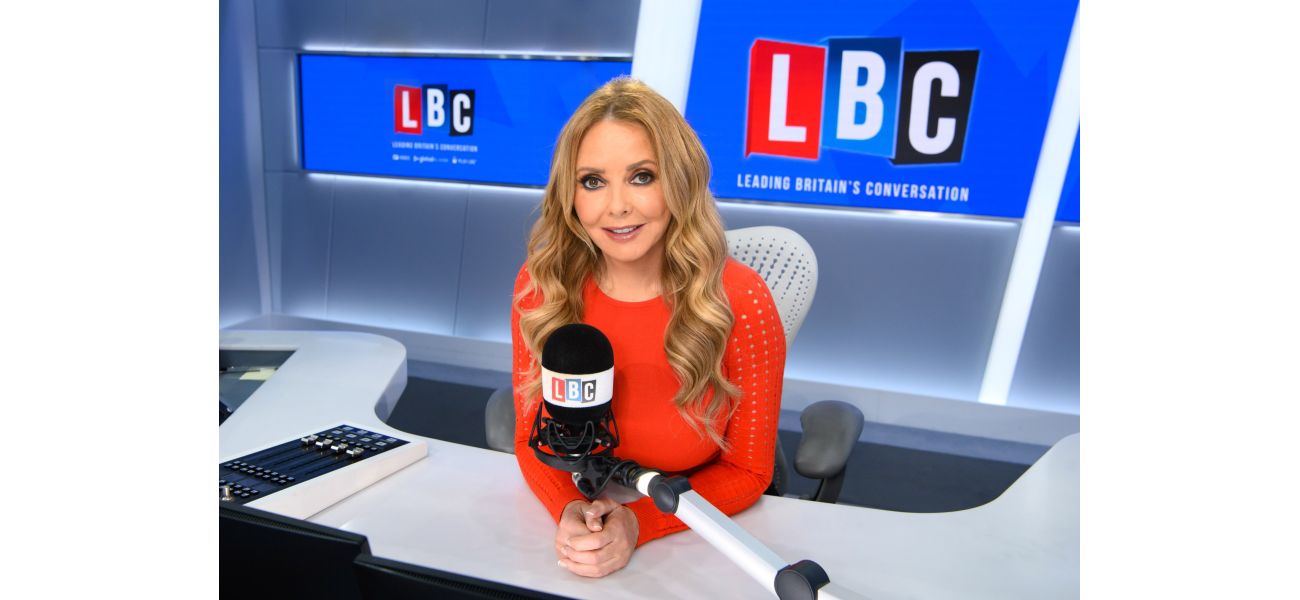 Carol Vorderman has been officially replaced on her LBC radio show with a new host.